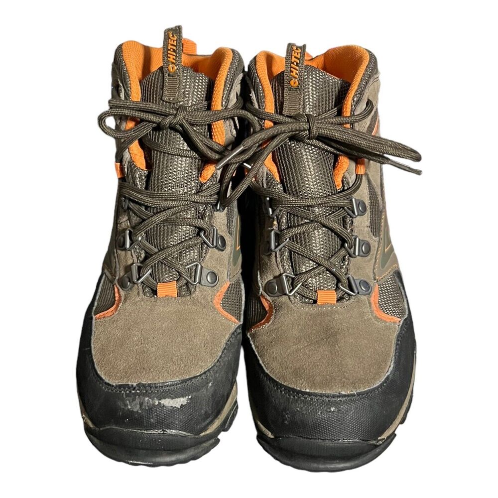 Hi-Tec Nepal Water Proof JR Tan/Orange Outdoor Hiking Boots Women’s Size  6